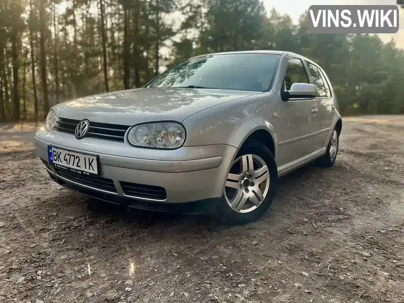 WVWZZZ1JZYW516391 Volkswagen Golf 1999 Хэтчбек 1.6 л. Фото 2