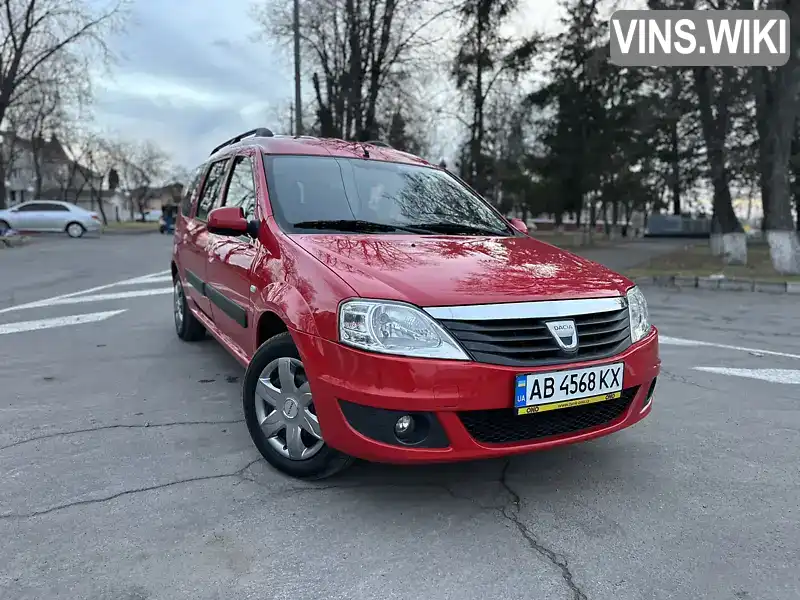 UU1KSDAM542096290 Dacia Logan MCV 2009 Универсал 1.6 л. Фото 1