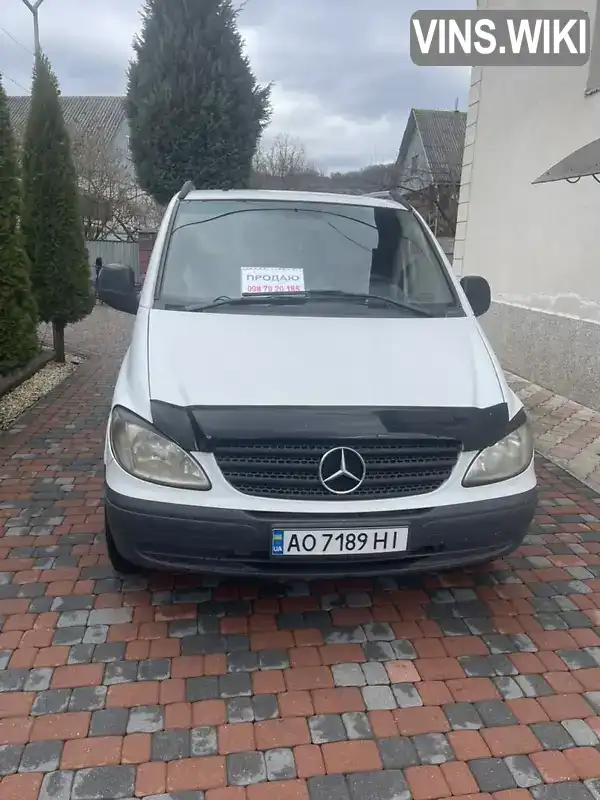 Минивэн Mercedes-Benz Vito 2006 2.2 л. Ручная / Механика обл. Закарпатская, Тячев - Фото 1/11