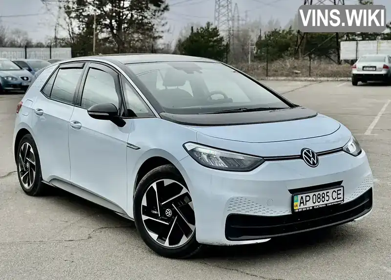 Хэтчбек Volkswagen ID.3 2021 null_content л. Автомат обл. Запорожская, Запорожье - Фото 1/20