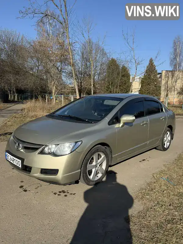 Седан Honda Civic 2008 1.8 л. Автомат обл. Львівська, Львів - Фото 1/21