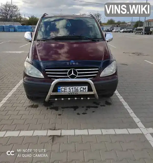 Мінівен Mercedes-Benz Vito 2004 2.15 л. Ручна / Механіка обл. Івано-Франківська, Делятин - Фото 1/8