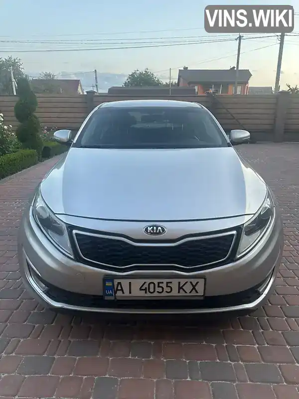 Седан Kia Optima 2013 2.4 л. Автомат обл. Киевская, Киев - Фото 1/6