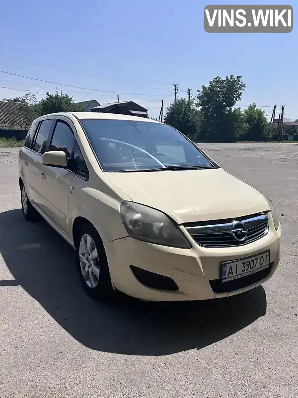 Мінівен Opel Zafira 2010 1.9 л. Автомат обл. Київська, Біла Церква - Фото 1/12