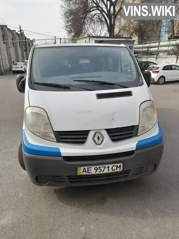 Мінівен Renault Trafic 2007 2 л. Ручна / Механіка обл. Дніпропетровська, Дніпро (Дніпропетровськ) - Фото 1/3