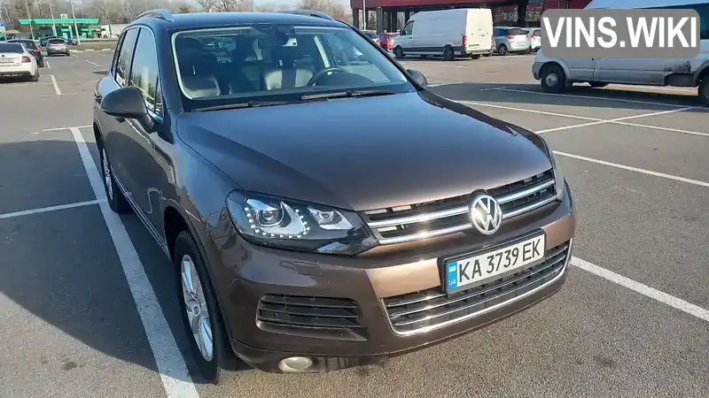 Внедорожник / Кроссовер Volkswagen Touareg 2014 2.97 л. Автомат обл. Киевская, Киев - Фото 1/21