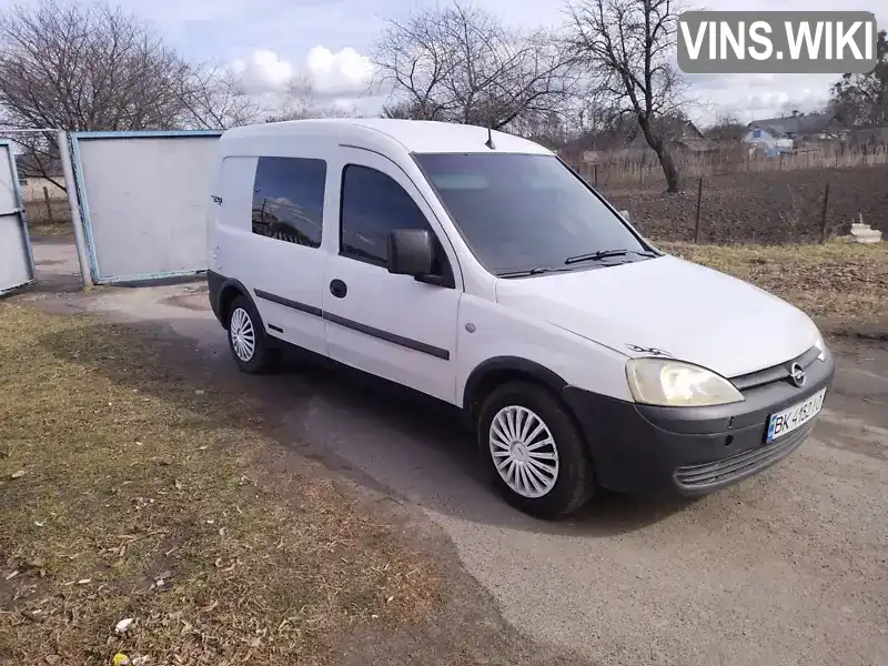 Мінівен Opel Combo 2005 1.3 л. Ручна / Механіка обл. Рівненська, Рівне - Фото 1/18