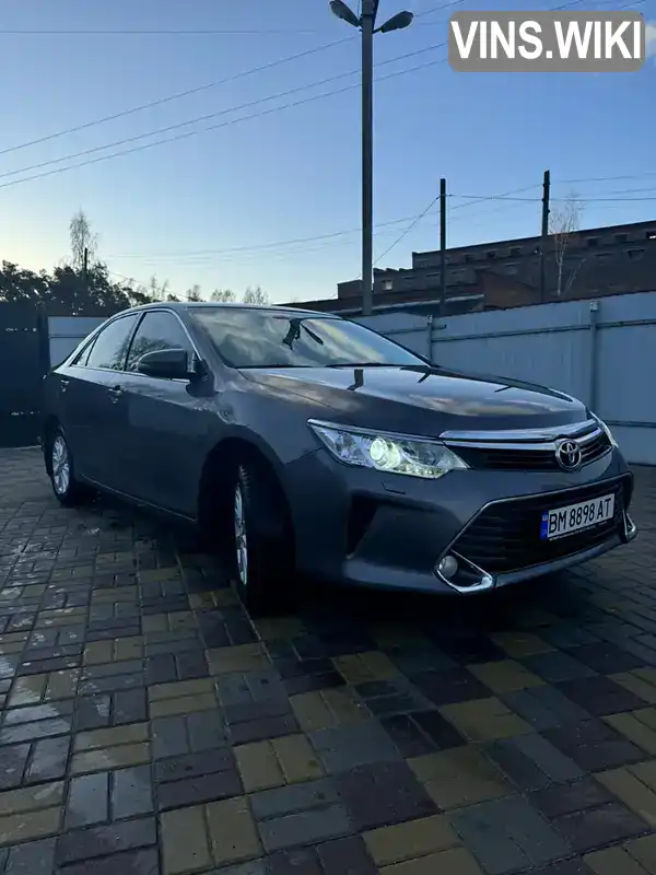 Седан Toyota Camry 2015 2.49 л. Автомат обл. Сумська, Ромни - Фото 1/13