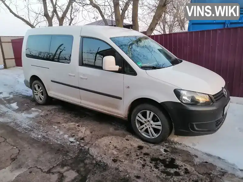 Мінівен Volkswagen Caddy 2014 1.6 л. Ручна / Механіка обл. Кіровоградська, Бобринець - Фото 1/12