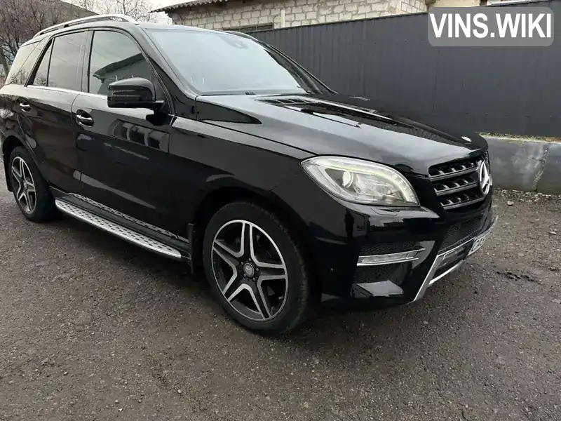 Позашляховик / Кросовер Mercedes-Benz M-Class 2014 2.99 л. Автомат обл. Черкаська, Золотоноша - Фото 1/21