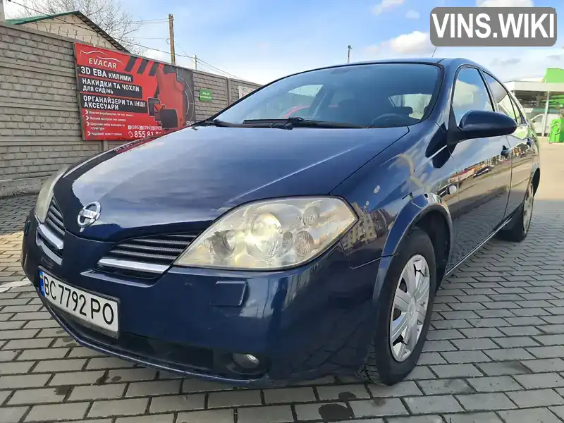 Лифтбек Nissan Primera 2002 2 л. Ручная / Механика обл. Винницкая, Винница - Фото 1/21