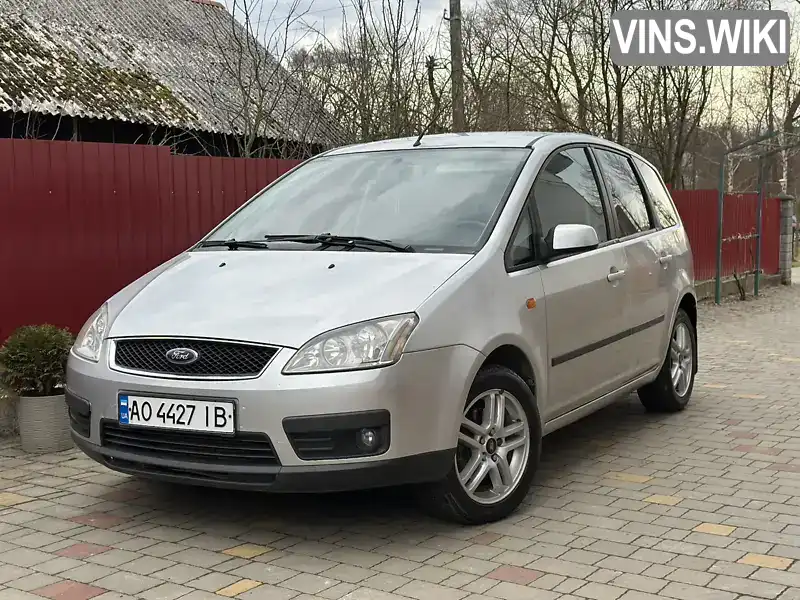 Минивэн Ford Focus C-Max 2005 1.6 л. Ручная / Механика обл. Закарпатская, Воловец - Фото 1/18