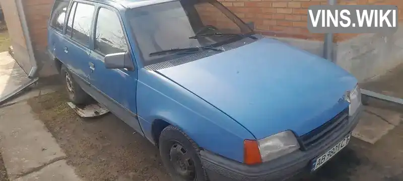 W0L000036H2519652 Opel Kadett 1986 Універсал 1.6 л. Фото 1