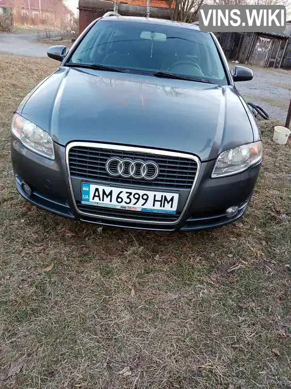 Универсал Audi A4 2007 2 л. Автомат обл. Житомирская, Коростень - Фото 1/10