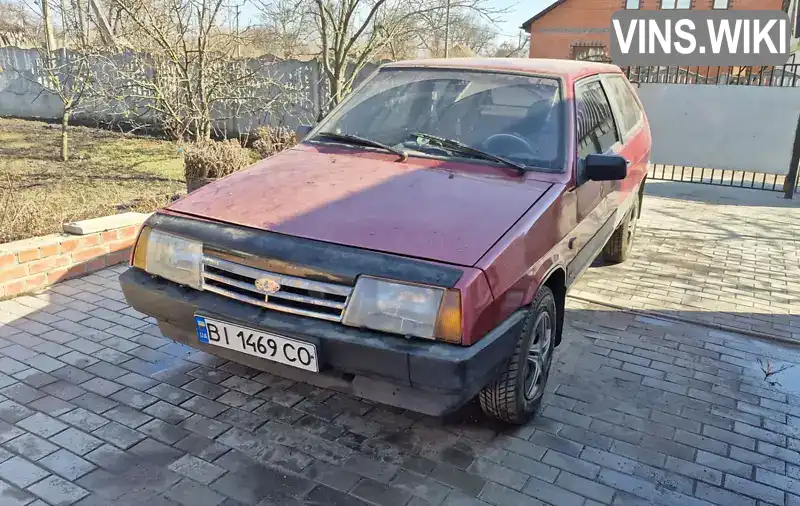 Хетчбек ВАЗ / Lada 2108 1990 1.29 л. Ручна / Механіка обл. Полтавська, Нові Санжари - Фото 1/8