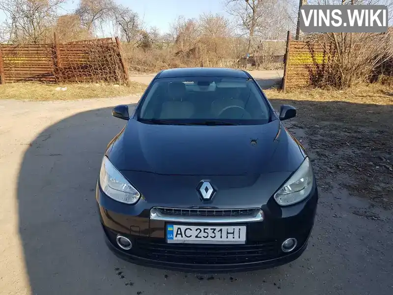 VF1LZBF0542824900 Renault Fluence 2010 Седан 1.6 л. Фото 1