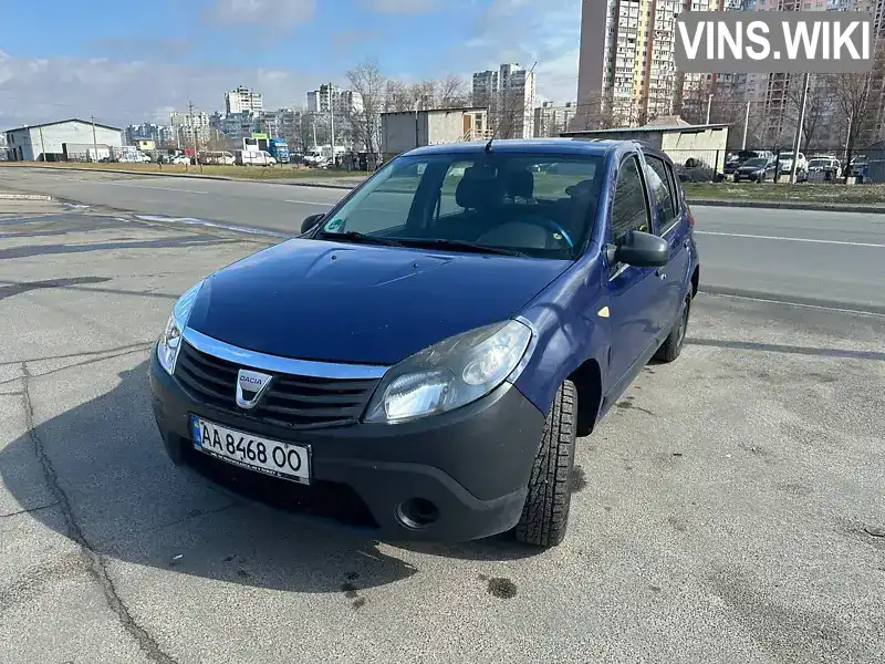 Хэтчбек Dacia Sandero 2009 1.4 л. Ручная / Механика обл. Киевская, Киев - Фото 1/16