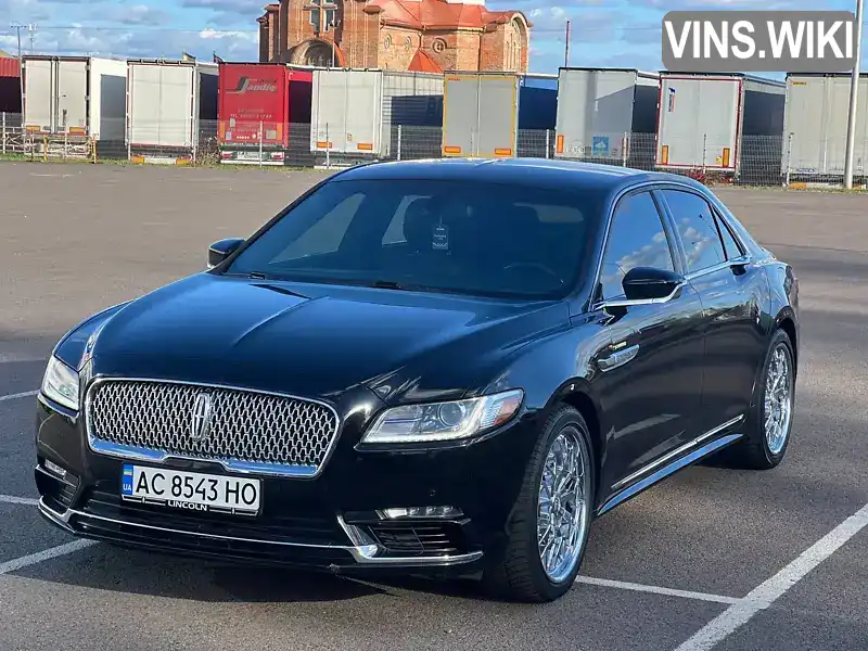 Седан Lincoln Continental 2016 2.69 л. Автомат обл. Волынская, Ковель - Фото 1/21