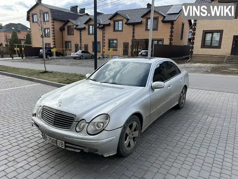 Седан Mercedes-Benz E-Class 2002 2.4 л. Автомат обл. Винницкая, Винница - Фото 1/11