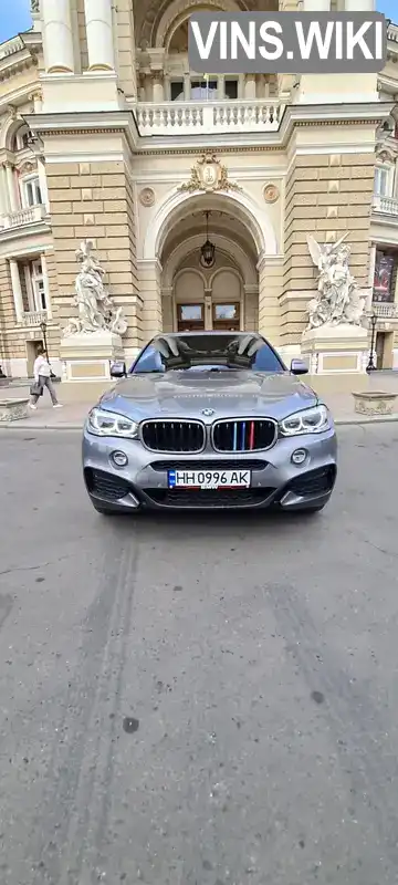 Позашляховик / Кросовер BMW X6 2017 3 л. Автомат обл. Одеська, Одеса - Фото 1/21