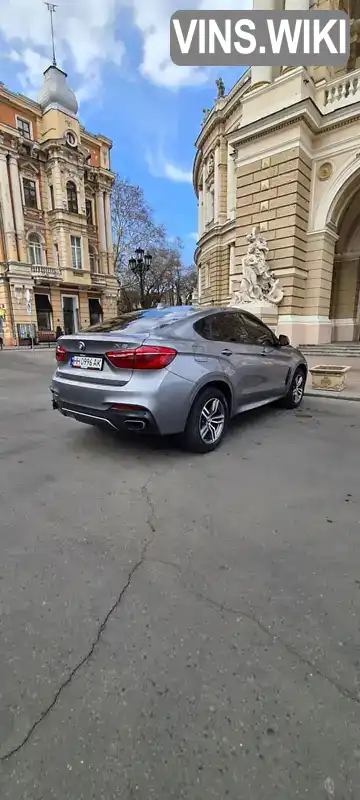 5UXKU2C37H0X47863 BMW X6 2017 Позашляховик / Кросовер 3 л. Фото 6