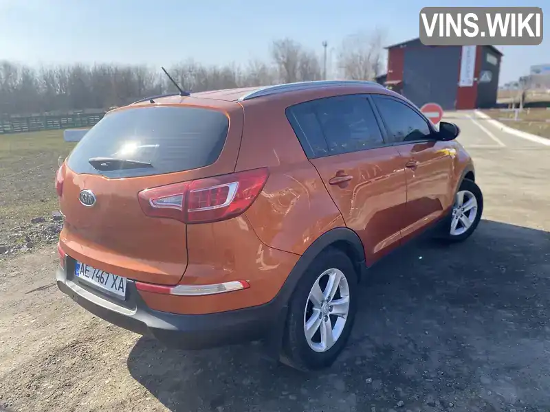 KNAPB811DC7201764 Kia Sportage 2011 Позашляховик / Кросовер 2 л. Фото 5