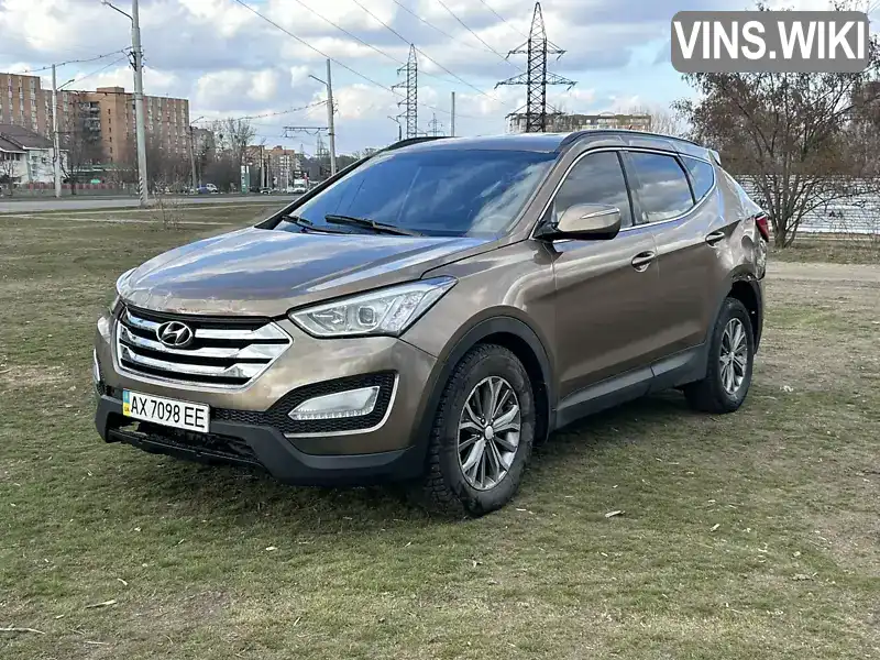 Внедорожник / Кроссовер Hyundai Santa FE 2014 2.4 л. Автомат обл. Полтавская, Полтава - Фото 1/14