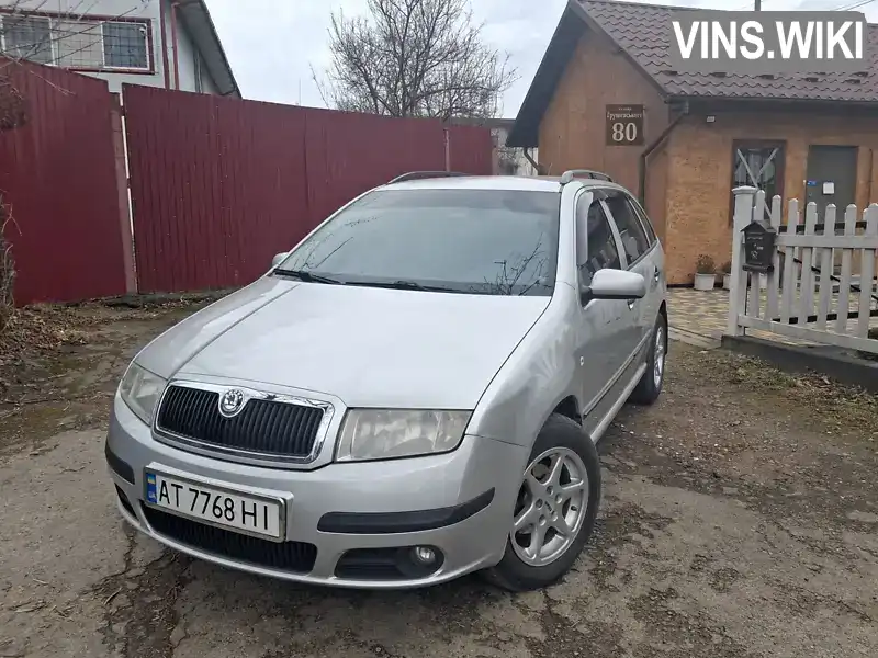 Універсал Skoda Fabia 2005 1.39 л. Ручна / Механіка обл. Івано-Франківська, Калуш - Фото 1/14