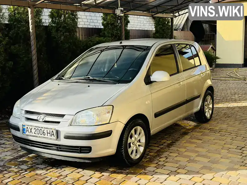 KMHBT51H24U197507 Hyundai Getz 2004 Хэтчбек 1.34 л. Фото 2