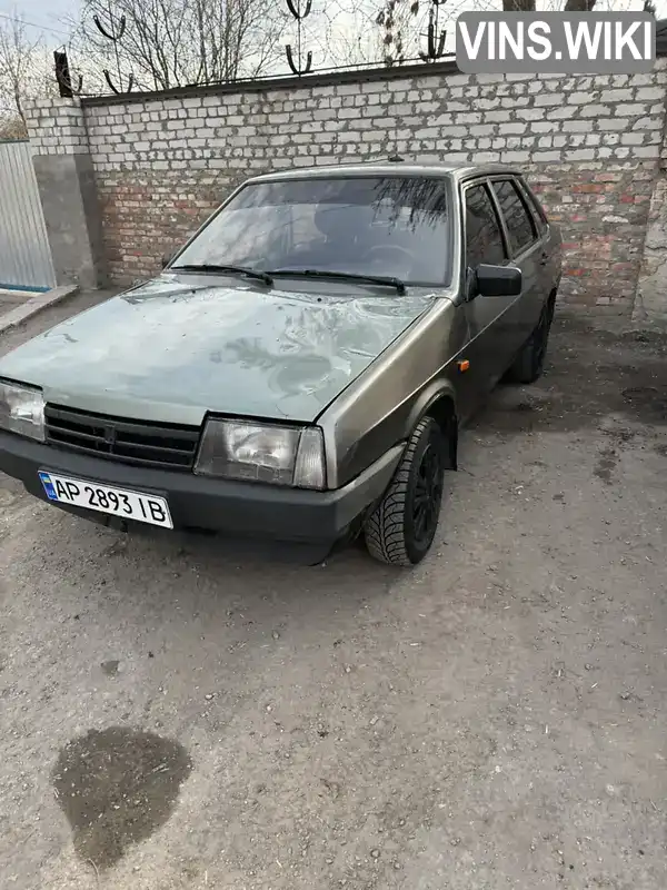 Седан ВАЗ / Lada 21099 2004 1.6 л. Ручна / Механіка обл. Запорізька, Запоріжжя - Фото 1/7