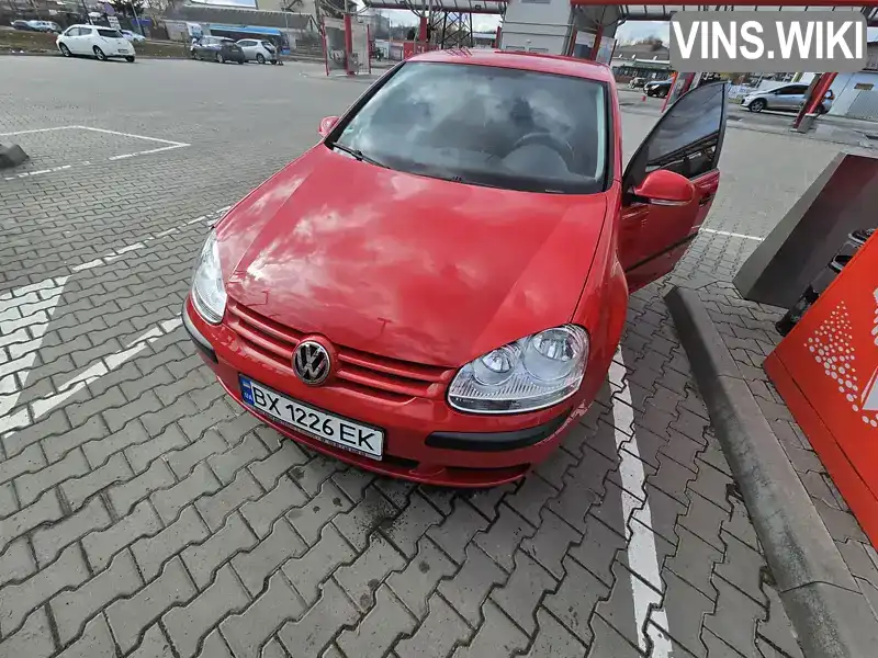 Хэтчбек Volkswagen Golf 2005 1.39 л. Ручная / Механика обл. Хмельницкая, Староконстантинов - Фото 1/14