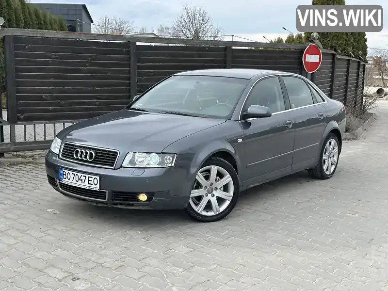 Седан Audi A4 2001 2 л. Автомат обл. Тернопільська, Тернопіль - Фото 1/21