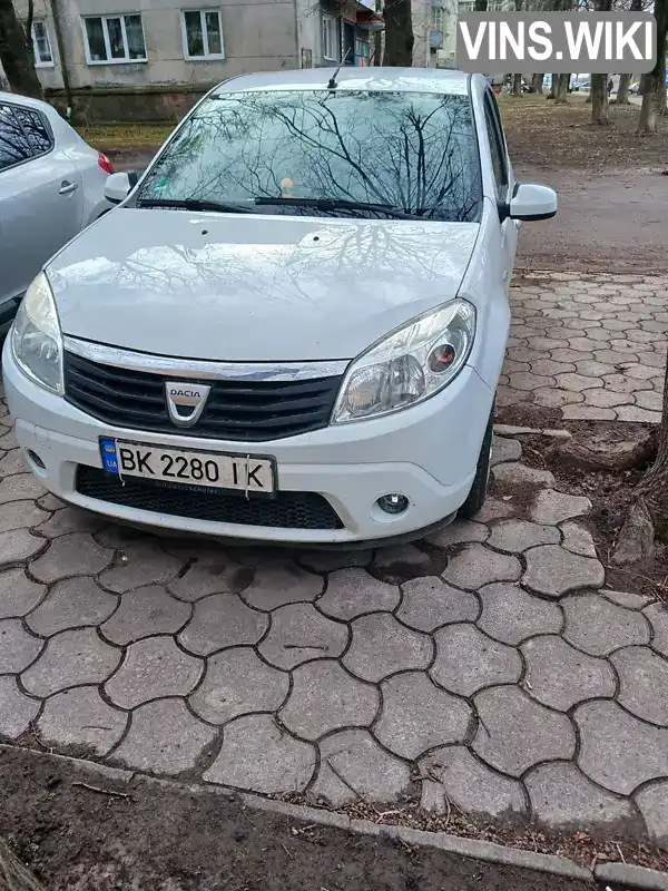 Хетчбек Dacia Sandero 2008 null_content л. Ручна / Механіка обл. Рівненська, Рівне - Фото 1/7