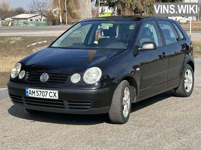 Хетчбек Volkswagen Polo 2002 1.2 л. обл. Житомирська, Житомир - Фото 1/21