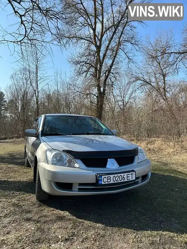 Седан Mitsubishi Lancer 2007 1.6 л. Ручна / Механіка обл. Чернігівська, Чернігів - Фото 1/8