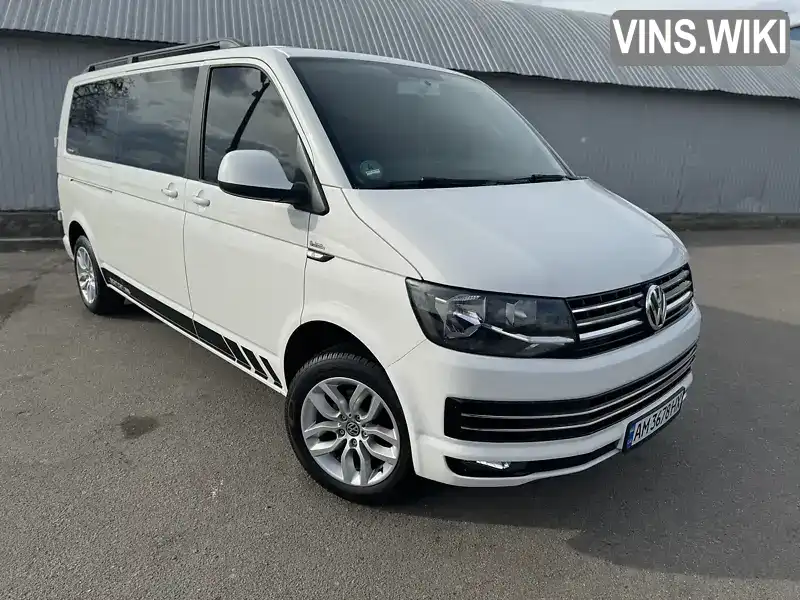 Минивэн Volkswagen Transporter 2019 1.97 л. Ручная / Механика обл. Житомирская, Бердичев - Фото 1/21