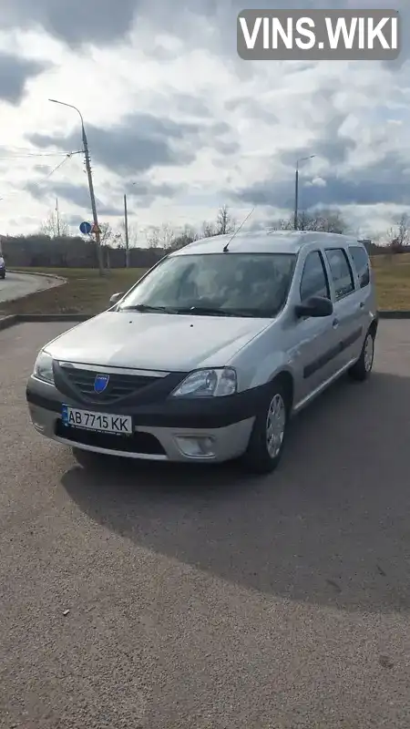 Універсал Dacia Logan MCV 2008 1.6 л. обл. Вінницька, Вінниця - Фото 1/21