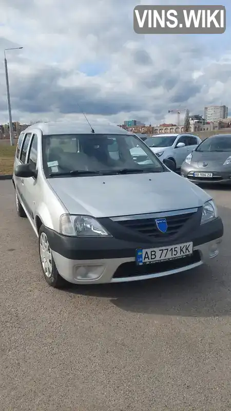 UU1KSD0D540260732 Dacia Logan MCV 2008 Універсал 1.6 л. Фото 2