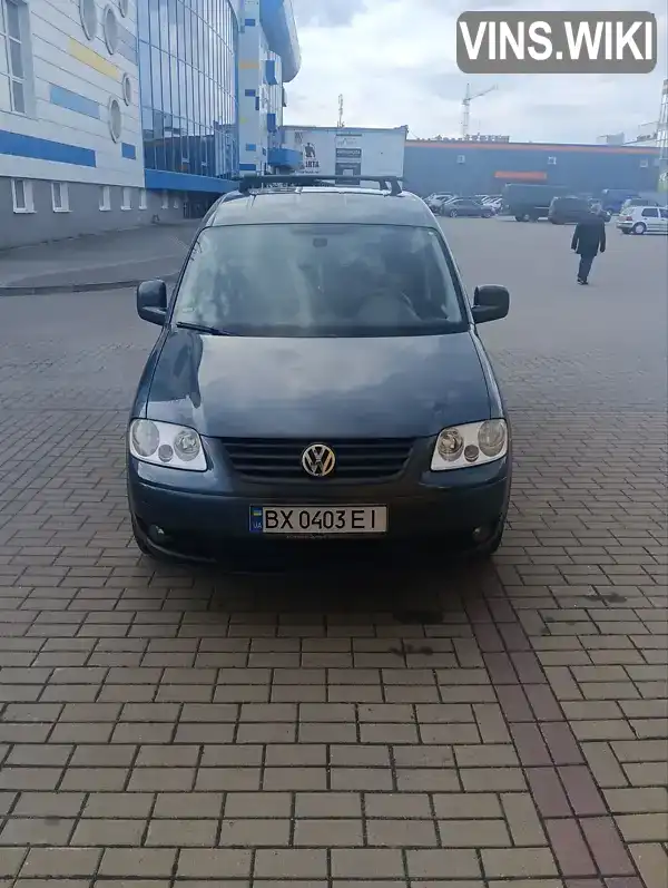 Минивэн Volkswagen Caddy 2008 1.98 л. Ручная / Механика обл. Хмельницкая, Хмельницкий - Фото 1/9