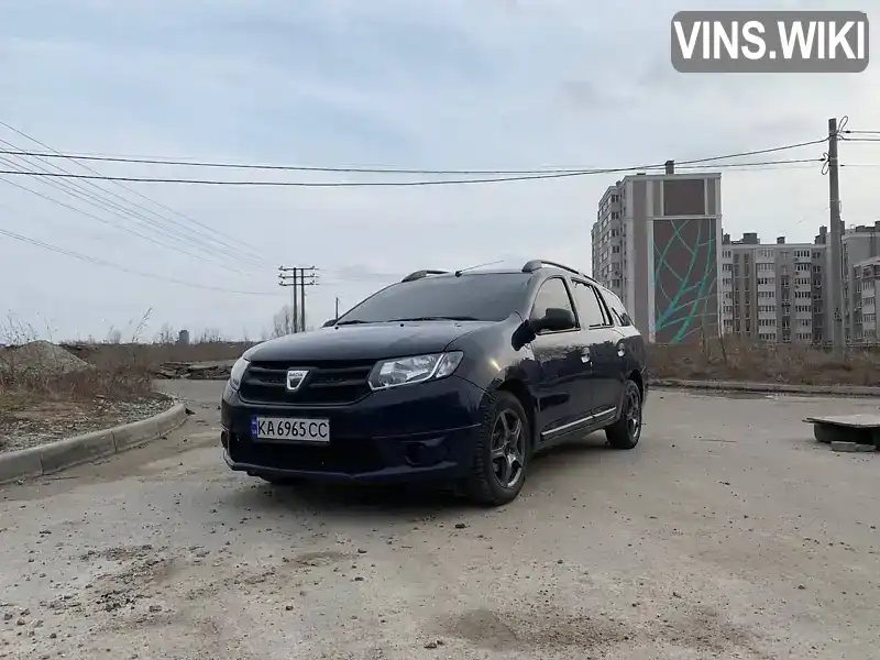 UU17SDAG350717887 Dacia Logan 2014 Седан 1.2 л. Фото 1