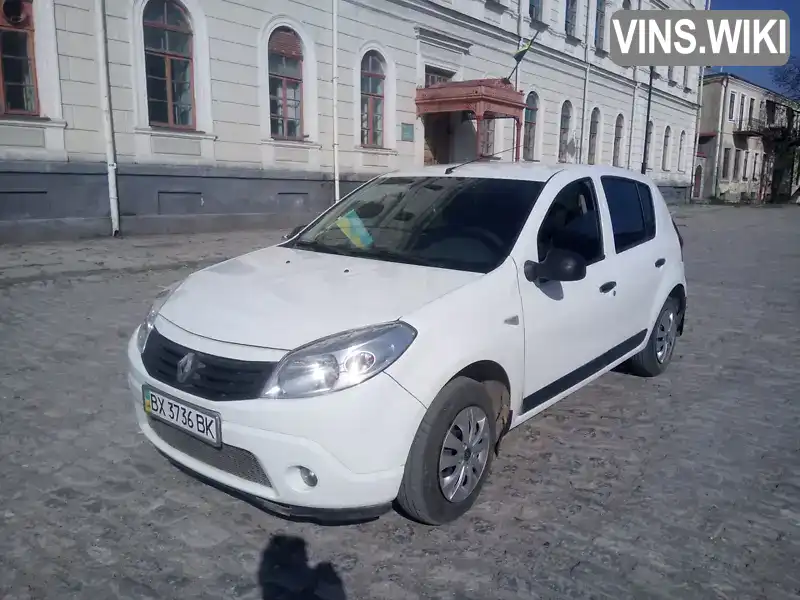 Хэтчбек Renault Sandero 2011 1.39 л. Ручная / Механика обл. Хмельницкая, Каменец-Подольский - Фото 1/11