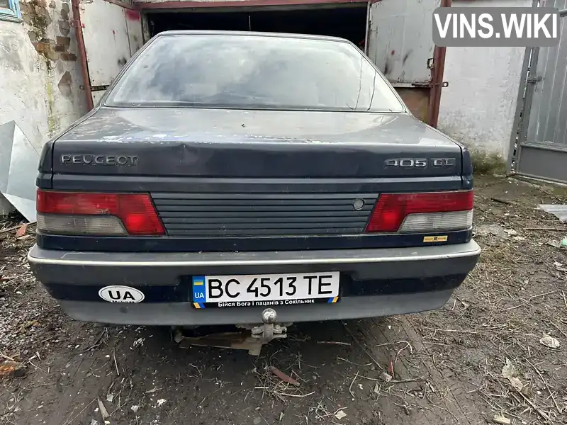 VF315BK1208689657 Peugeot 405 1989 Седан 1.4 л. Фото 1