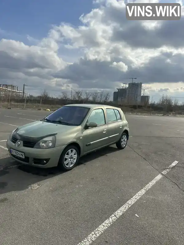 VF1BB130A27066032 Renault Clio 2002 Хетчбек 1.39 л. Фото 3