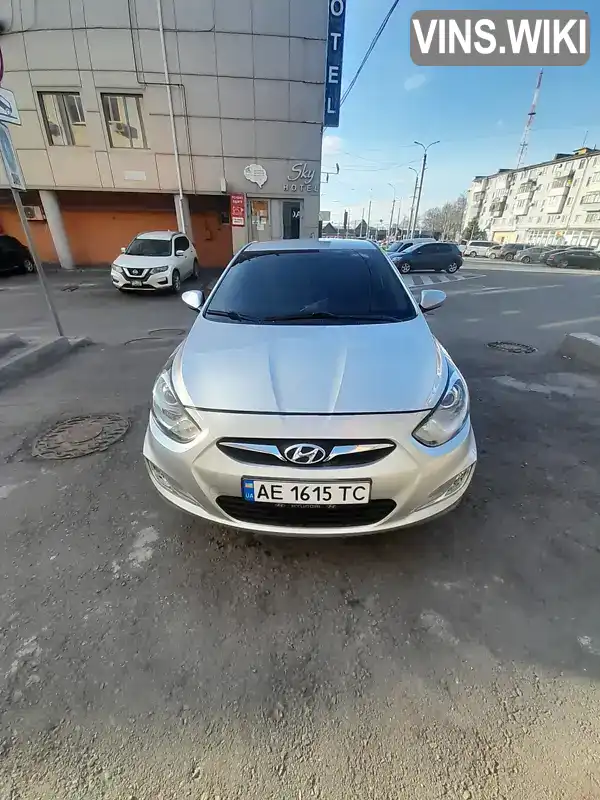 Седан Hyundai Accent 2013 null_content л. обл. Днепропетровская, Днепр (Днепропетровск) - Фото 1/16