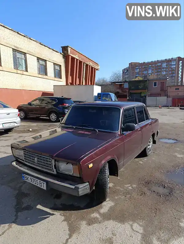 Седан ВАЗ / Lada 2107 1995 1.45 л. Ручна / Механіка обл. Рівненська, Рівне - Фото 1/7