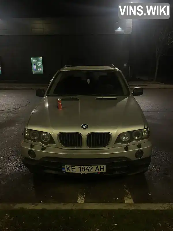 WBAFA71000LW15979 BMW X5 2003 Позашляховик / Кросовер 3 л. Фото 2