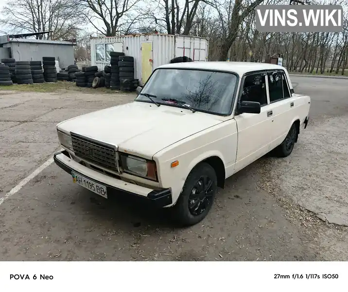 Седан ВАЗ / Lada 2107 1989 null_content л. Ручная / Механика обл. Одесская, Одесса - Фото 1/12