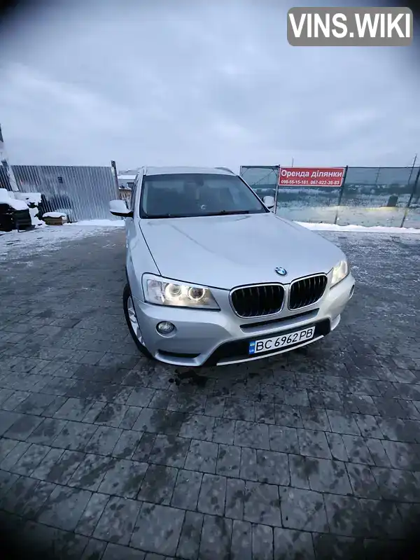 Позашляховик / Кросовер BMW X3 2011 2 л. Автомат обл. Львівська, Львів - Фото 1/21