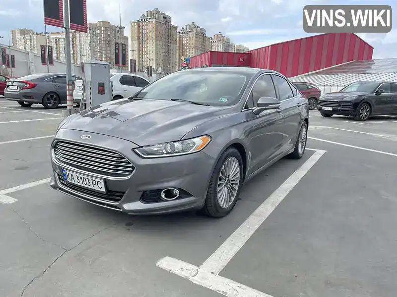 Седан Ford Fusion 2013 2 л. Автомат обл. Київська, Київ - Фото 1/17