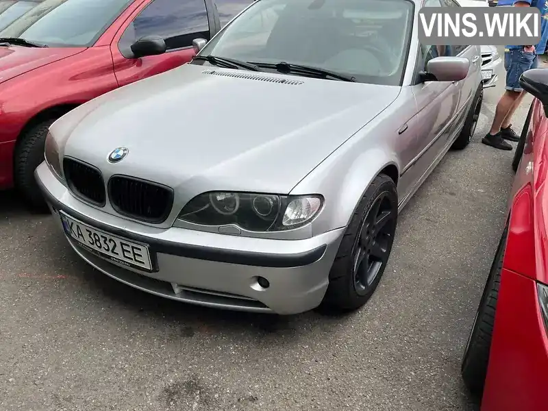 Седан BMW 3 Series 2002 3 л. Ручна / Механіка обл. Київська, Київ - Фото 1/5